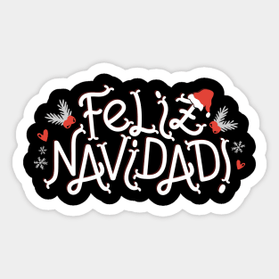 feliz navidad Sticker